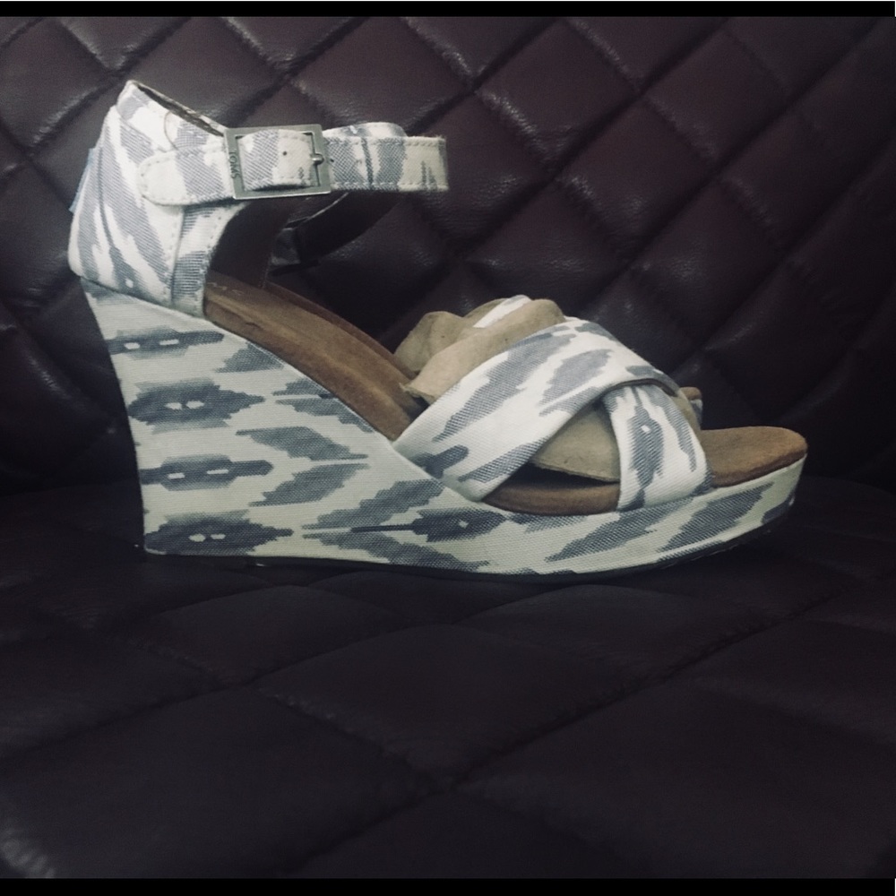 TOMS wedge sandals